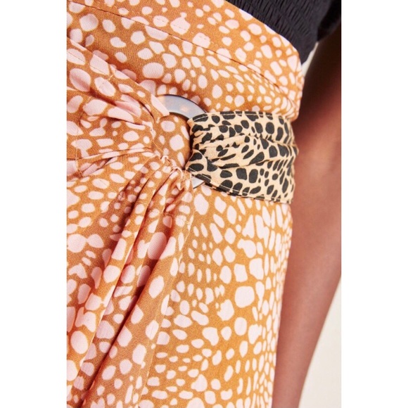 NWT ANTHROPOLOGIE MAEVE MINETTA MIDI SKIRT - Picture 5 of 9